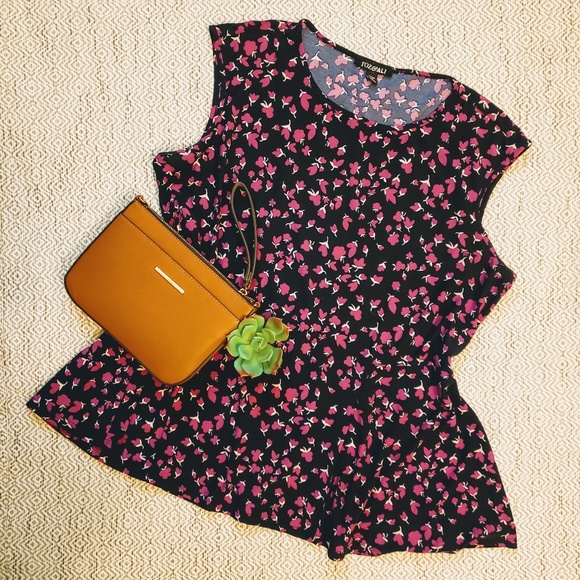 Roz & Ali Tops - 3/$15 ♡ Roz & Ali floral peplum top